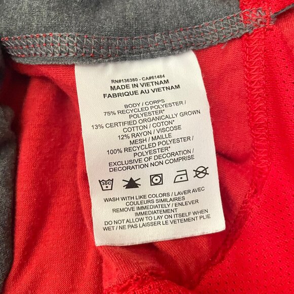 St. Louis Cardinals MLB Nike Dri-Fit Raglan Hoodie Shirt Men’s Large Red Gray - Picture 4 of 6